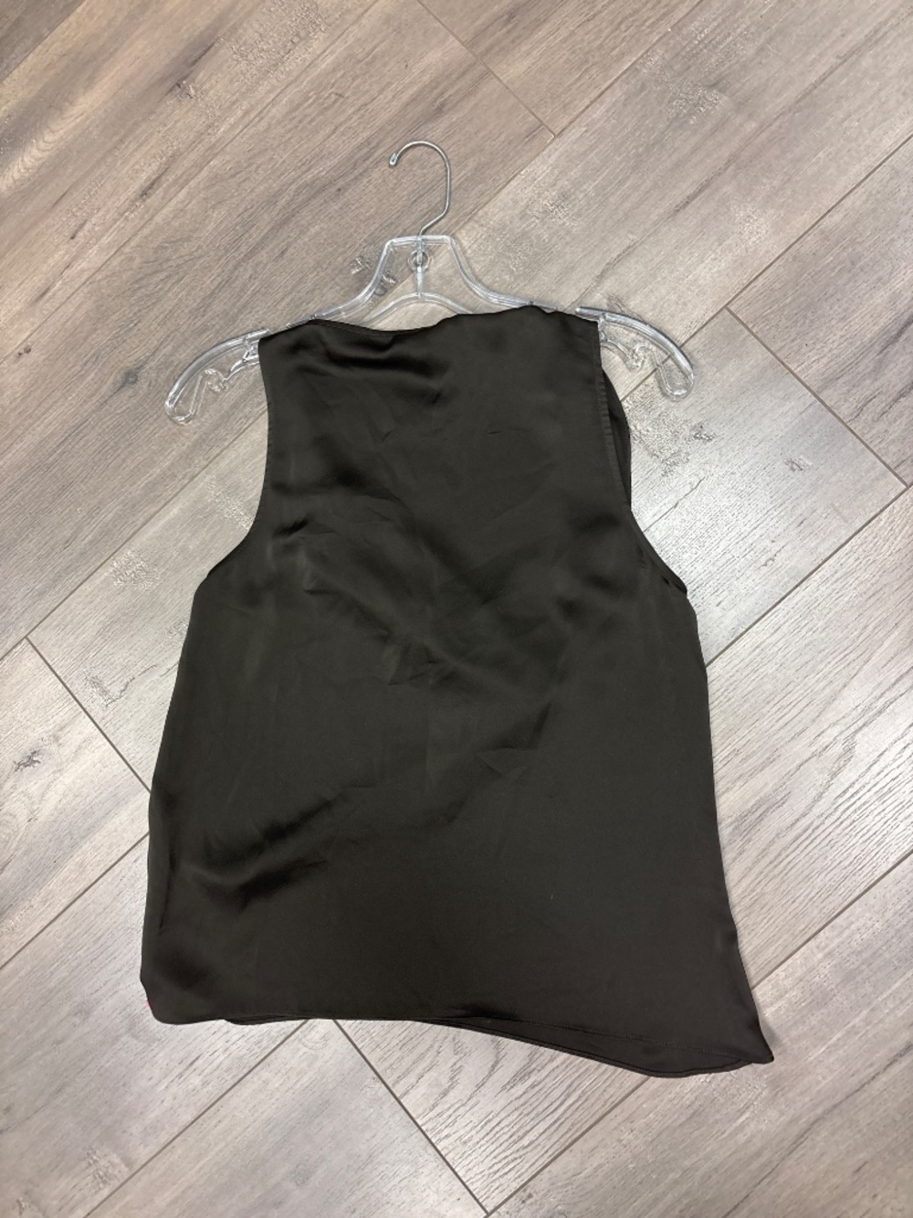 NWT Ramy Brook green satin top - Picture 7 of 7